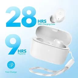 Бездротові навушники Anker SoundCore A25i (A3948) білі - мініатюра 5