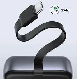 Повербанк Ugreen PB525 20000 mAh 22.5 Вт з вбудованим кабелем Type-C швидкою наскрізною зарядкою та LED дисплеєм - мініатюра 7