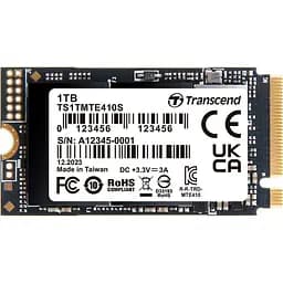 Накопитель SSD Transcend m.2 NVMe 1TB 410S 2242 PCIe 4 x4 NVMe (TS1TMTE410S)