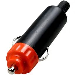 Коннектор штекер в прикуривателе автомобиля black (17658)