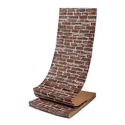 Самоклеющийся 3D панель 19600x700x3мм красный Екатеринославский Кирпич SW-00001333