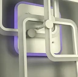 Стельова люстра LED на 3 ріжки Line.F RGB підсвітка є - мініатюра 6