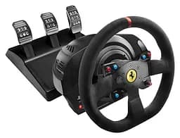 Thrustmaster Руль и педали для PC/PS4/PS3 T300 Ferrari Integral RW Alcantara edition