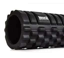 Масажний ролик (роллер) PowerPlay 4025 Massage Roller Чорний (33x14 см) (PP_4025_Black) - мініатюра 2
