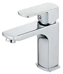 Змішувач для умивальника Globus Lux ALFA GLAL-0401 латунний елегантний для ванної кімнати з високою функціональністю