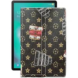 Чохол StatusCASE з екошкіри для планшету Samsung Galaxy Tab S5e 10.5 (T725) Луі-Вітон-коричневий