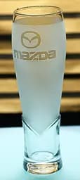 Пивний крафтовий келих 440 мл з гравіюванням Mazda  Мазда  подарунок для автолюбителя  кухоль для пива - мініатюра 3