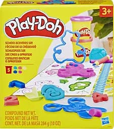 Набор для творчества Hasbro с массой для лепки Play-Doh Школьные занятия (F9144)
