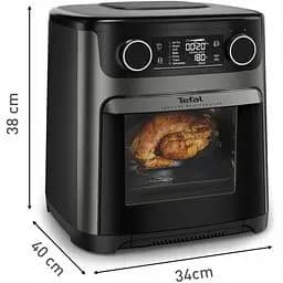 Мультипіч Tefal Easy Fry Multifunctional 1800 Вт чорна (FW5558E0) - мініатюра 3