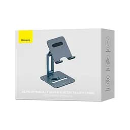 Тримач Baseus Desktop Biaxial Foldable Metal Stand (for Tablets) (B10431801811-00) - мініатюра 4