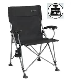 Стілець розкладний Outwell Campo XL Black (470463) - мініатюра 2