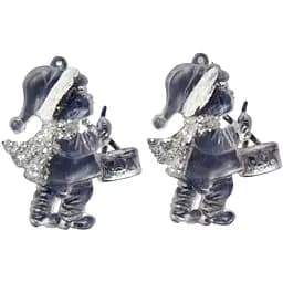 Набір ялинкових іграшок акрилові хлопчики 2 шт 8 см сріблястий акрил (200671)