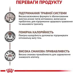 Вологий корм Royal Canin Gastrointestinal Moderate Calorie для котів з надмірною вагою і порушеннями травлення 85 г - мініатюра 3