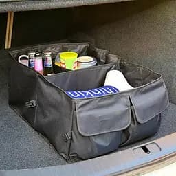 Органайзер автомобільний у багажник storage bag чорний - мініатюра 2