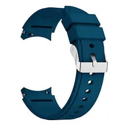 Браслет Galaxy Classic для Samsung Galaxy Watch 5 - синьо-зелений ширина кріплення 20мм силікон Watchbands (W43-2WB98468927) - мініатюра 2