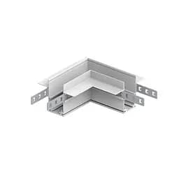 З'єднувач кутовий Ardero LD2004 для вбудовуваного шинопроводу білий