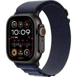 Смарт-годинник Apple Watch Ultra 2 49mm Black Titanium Case with Navy Alpine Loop Small (MYTF3+MYPW3) [114893]