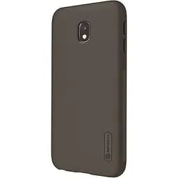 Чохол-накладка Nillkin Super Frosted Shield Samsung Galaxy J3 2017 (J330) Brown - мініатюра 3