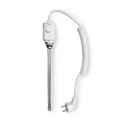 ТЕН для рушникосушки Gwarant 600 Вт з терморегулятором Білий 30412