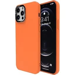 Чохол-накладка Molan Cano Silicone SF Jelly Mixxi для Apple iPhone 12 Pro Max (orange)