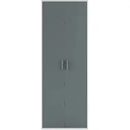 Шкаф распашный Гербор Каби SZF 2D/79/220 Пепельный/Антрацит (GRB-1442)