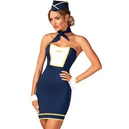 Еротичний костюм Obsessive Stewardess uniform XS/S