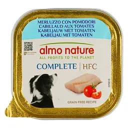 Влажный корм для собак Almo Nature HFC Dog Complete с треской и томатами 150 г