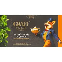 Чай чорний байховий Graff English Breakfast 40 г (20 шт. х 2 г) - мініатюра 5