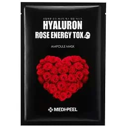 Тканинна маска-детокс Medi-Peel Rose Diamond Radiant Glow Mask зволожувальна з екстрактом троянди 25 мл