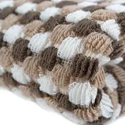 Рушник Lotus Home - Ruta brown коричневий 70x140 - мініатюра 4