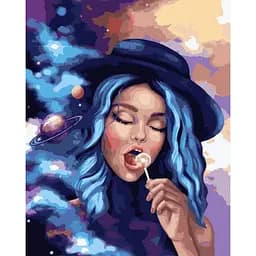 Картина за номерами на підрамнику Brushme Смак всесвіту