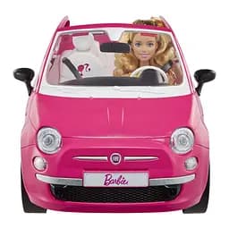 Набір з лялькою Barbie Fiat 500, рожевий (GXR57) - мініатюра 3