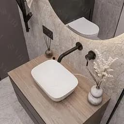 Умивальник VBI Ravenna S white накладний VBI-011201, Білий