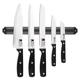 Набір ножів з магнітним тримачем MasterPro Gourmet pepe, 5 пред (BGMP-4330)