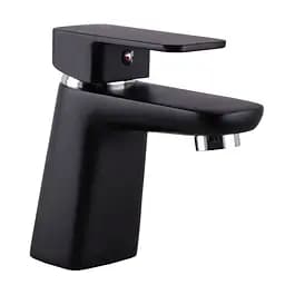 Смеситель для умывальника Globus Lux Milano GLM-101-BB Черный матовый