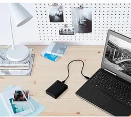 Зовнішній жорсткий диск 2.5" USB 5.0TB WD Elements Portable Black (WDBU6Y0050BBK-WESN) - мініатюра 3
