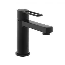 Змішувач для раковини картридж Energy Saving Paffoni Ringo без донного клапана black matt RIN071NO-ES, Чорний матовий