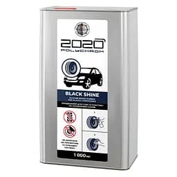 Кондиционер Polychrom 2020 Black Shine для резины и пластика на силиконовой основе 1 л