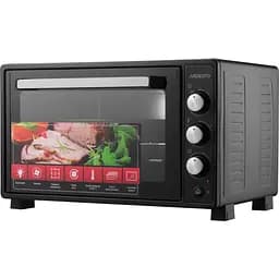 Электропечь Ardesto 1300 Вт, 40 л, скрыт.ниж.тен, таймер, подсвеч., конвекция, черный