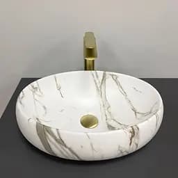 Умивальник VBI Veneto lava matt накладний VBI-012810, Мармур