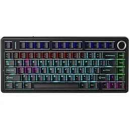 Клавіатура ігрова Aula WF75 Black KRGD USB wired ENG/UKR Blue switch механічна провідна