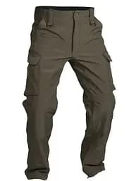 Штани Mil-Tec Softshell Explorer зимові водонепроникні Olive 11360001 - XS