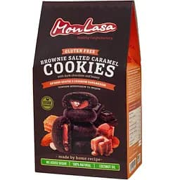 Печиво безглютенове MonLasa  Брауні Солона карамель 120 г