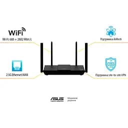 Бездротовий маршрутизатор (роутер) Asus RT-BE50 [143041] - мініатюра 10
