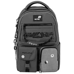 Рюкзак Kite Education teens 2587M Swarm Сірий (K26-2587M-4)