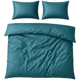 Комплект постільної білизни Ideia Сатин полуторний без простирадла 145х215 см (8-36086_м'ята)