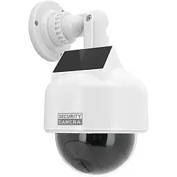 Муляж зовнішньої камери Voltronic купольний з сонячною панеллю і червоним світлодіодом 2100S Q30