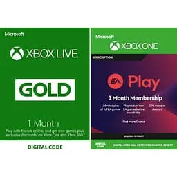 Xbox Live Gold - 1 місяців + EA Access - 1 місяців Xbox One, One S/X підписка для всіх регіонів та країн