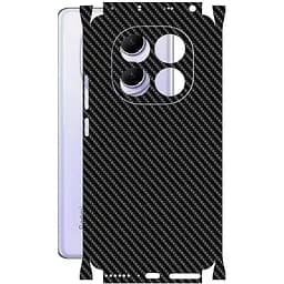 Защитная пленка StatusSKIN для Xiaomi Redmi Note 14 Pro 4G Корпус Винил Карбон черный