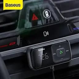 Автомобільний ФМ блютуз модулятор Baseus S-16 USB для автомагнітоли в машину - мініатюра 8